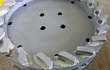Brusný talíř pro výrobní linku betonových výrobků - klikněte pro více informací